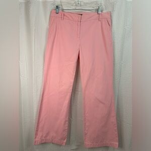 J Crew City Fit Pink Wide Leg Pants